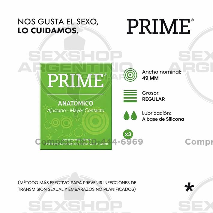 Preservativo Prime Anatomico
